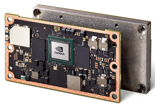 Figure 1: NVIDIA Jetson TX2 embedded system-on-module with Thermal Transfer Plate (TTP).