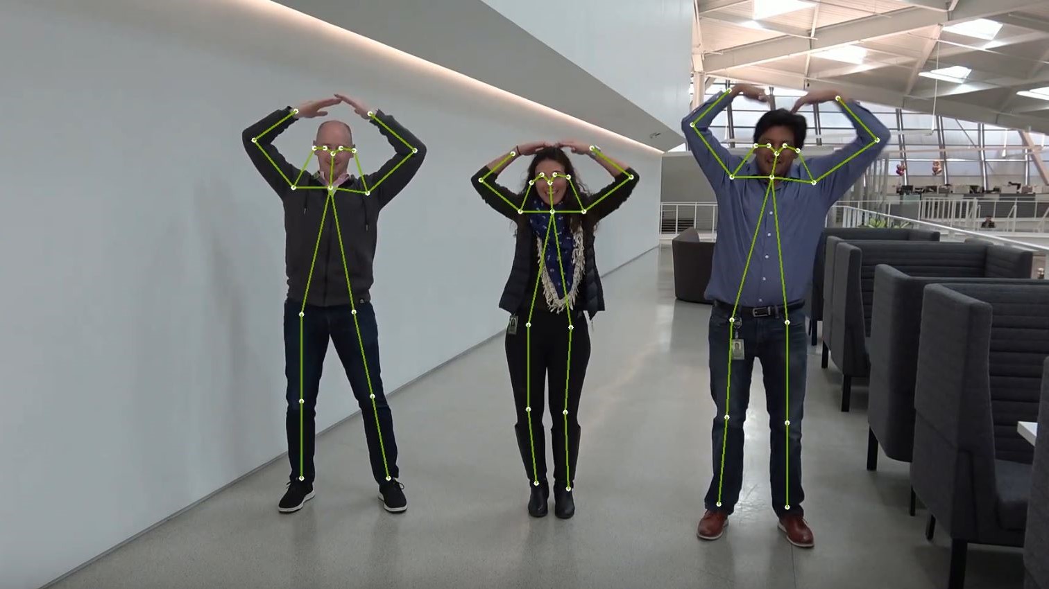 Deep Learning based Human Pose Estimation using OpenCV