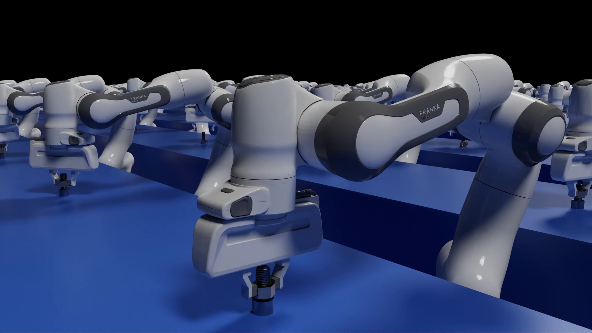 These virtual robot arms get smarter by training each other