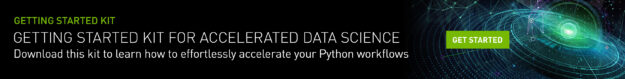 Data Science getting started kit banner. 
