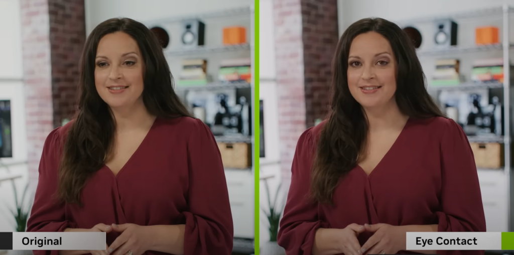 Improve Human Connection in Video Conferences with NVIDIA Maxine Eye