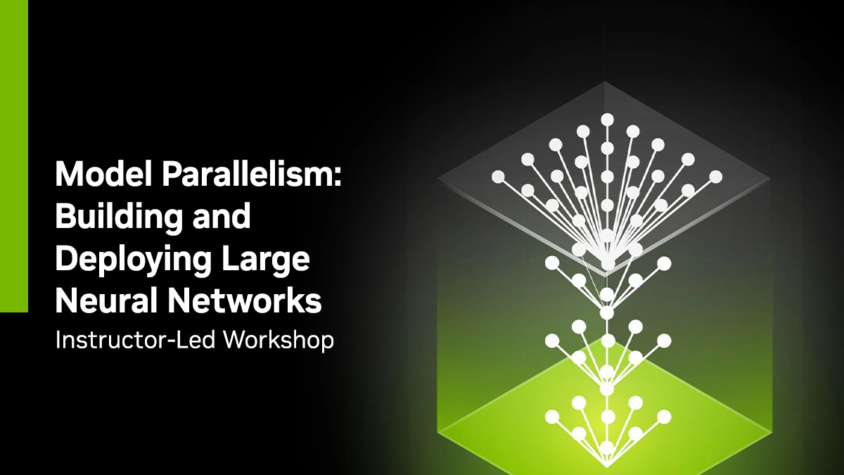 Workshop promo card with an abstract illustration of a neural network.