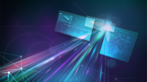 Deepstream abstract graphic.