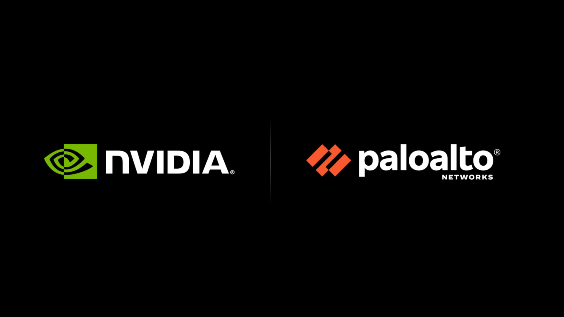 NVIDIA logo next to the Palo Alto Networks logo.