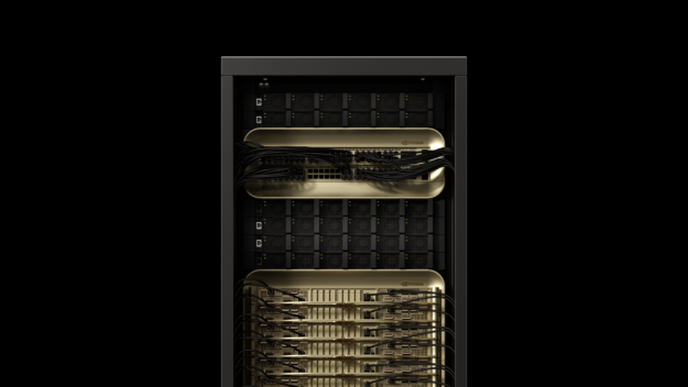 A render of the NVIDIA Blackwell.