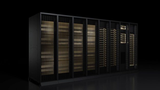 Render of the 800V DC power architecture.