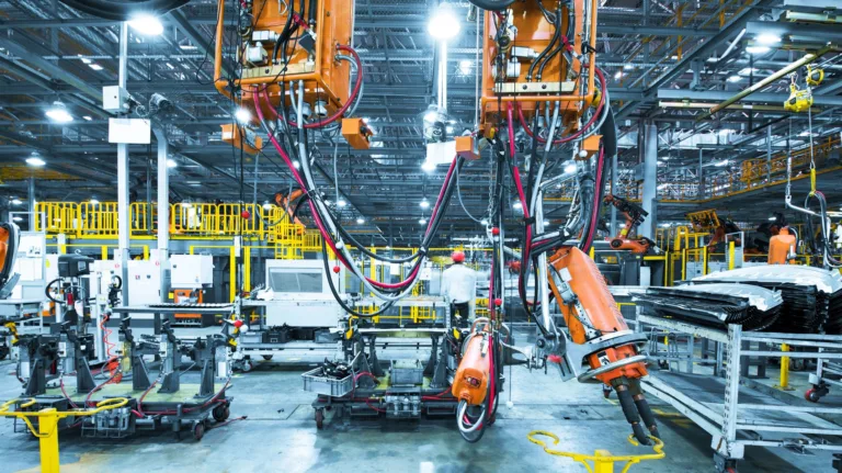 An image of an industrial setting.